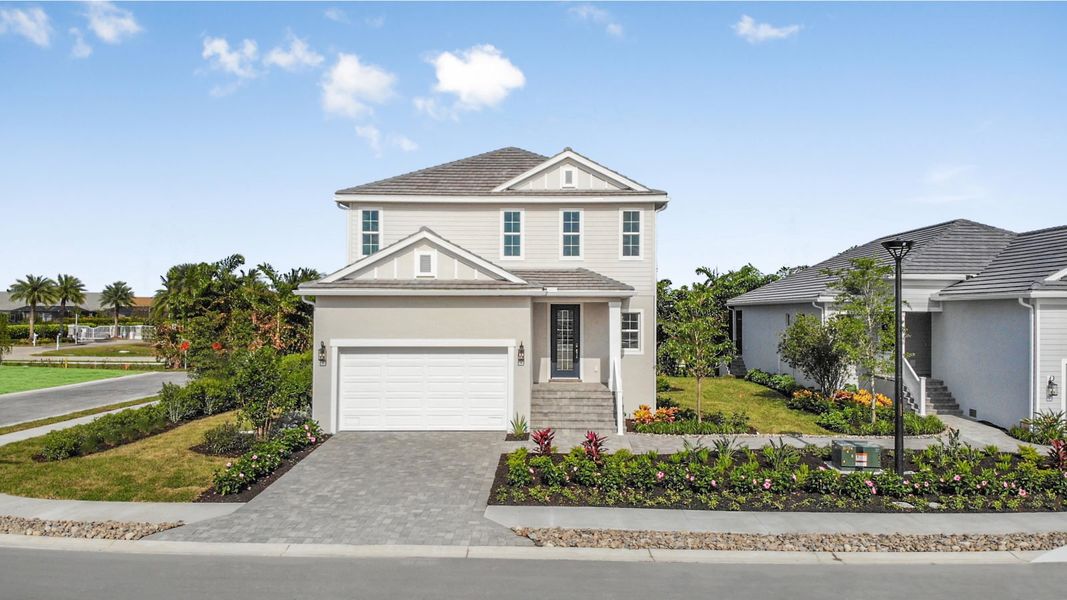 Representative exterior photo of a completed home built from the Heritage by Neal Communities in Tide Marsh, Fort Myers, FL (Image 21).