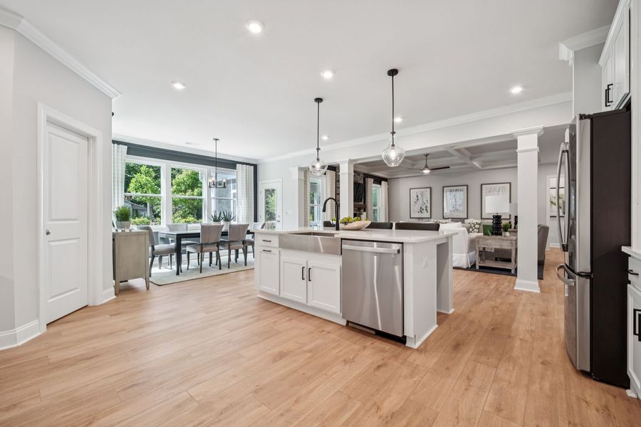 Representative furnished interior of a home built from the The Seneca by Stanley Martin Homes in Glenhurst, Matthews (Image 10).