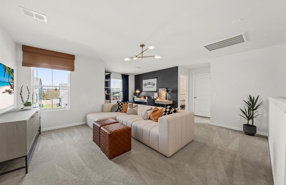 Representative furnished interior of a home built from the Starling by Centex in Westford, Sanford (Image 11). Representative furnished interior of a home built from the Starling by Centex in Westford, Sanford (Image 11).