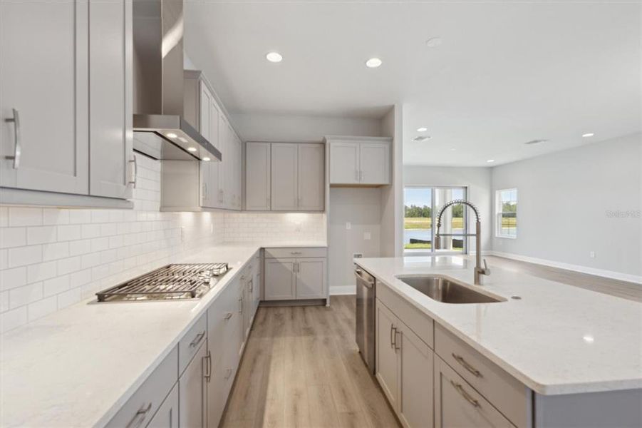 Furnished interior view inside a new home in Two Rivers, Zephyrhills (Image 2).