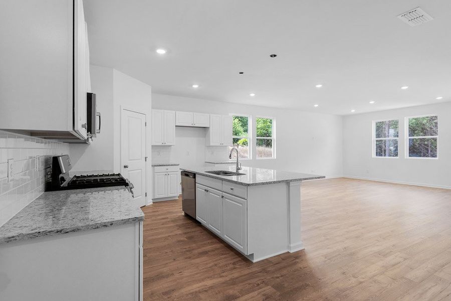 Representative furnished interior of a home built from the Moreland by Taylor Morrison in Heritage River, Euharlee (Image 5).