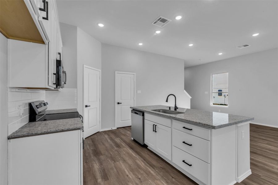 Furnished interior view inside a new home in , Cleveland (Image 7).