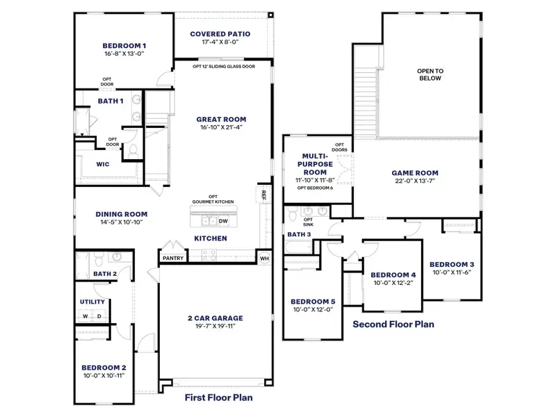 2D floor plan layout of this home in Apache Farms, Buckeye, AZ (Image 4). 2D floor plan layout of this home in Apache Farms, Buckeye, AZ (Image 4).