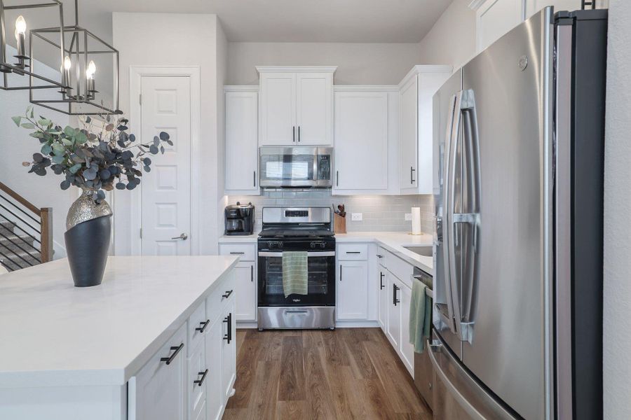 Furnished interior view inside a new home in , Austin (Image 28).