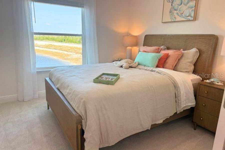 Furnished interior view inside a new home in Orchid Cove, Bokeelia (Image 20).