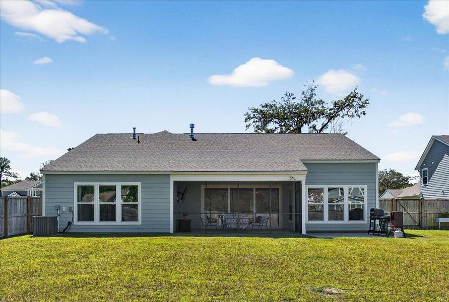 Exterior details and patio area of a home in , Johns Island (Image 1). Exterior details and patio area of a home in , Johns Island (Image 1).
