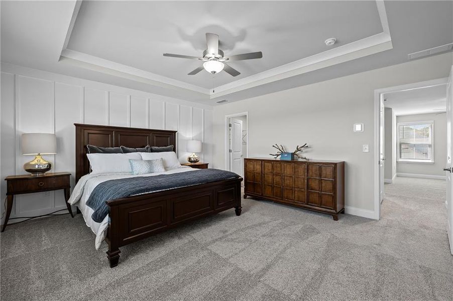 Furnished interior view inside a new home in Overland, Locust Grove (Image 12).