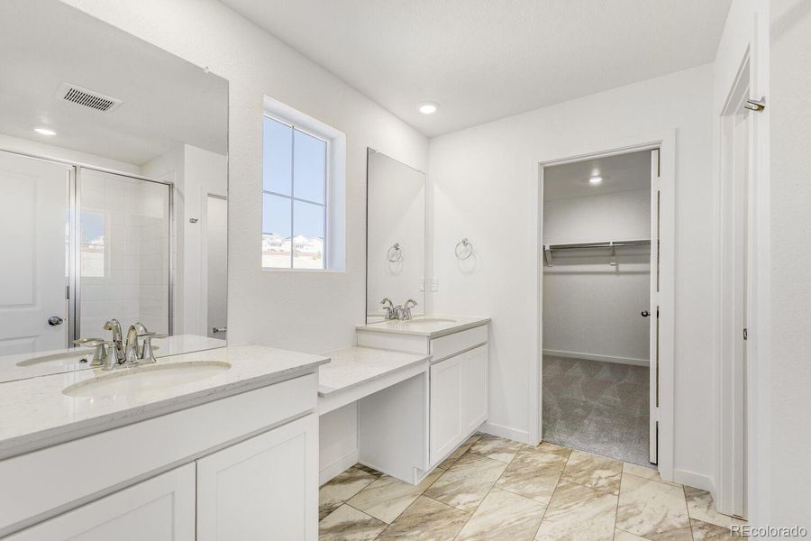 Furnished interior view inside a new home in Newlin Crossing, Parker (Image 4). Furnished interior view inside a new home in Newlin Crossing, Parker (Image 4).