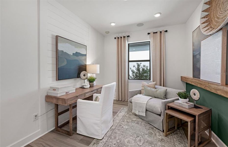 Furnished interior view inside a new home in , Venice (Image 14).
