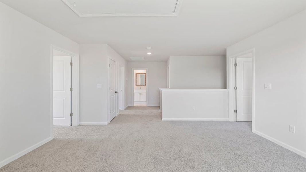 Spacious, unfurnished interior of a new home in Hunters Ridge, Woodruff (Image 16). Spacious, unfurnished interior of a new home in Hunters Ridge, Woodruff (Image 16).