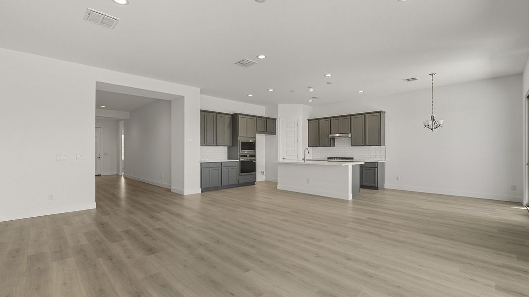 Furnished interior view inside a new home in Hacienda at Estrella, Goodyear (Image 13).