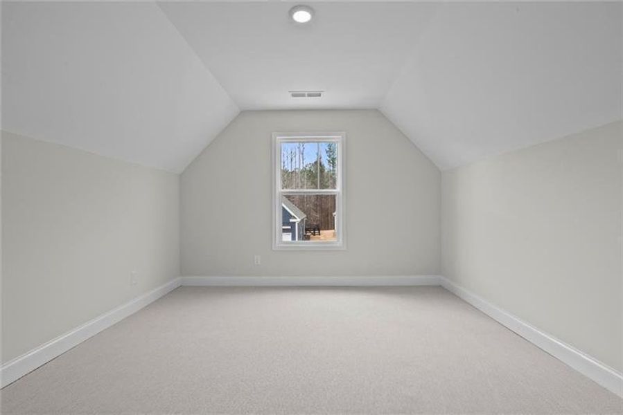 Spacious, unfurnished interior of a new home in Stratford at NatureWalk, Dallas (Image 33).