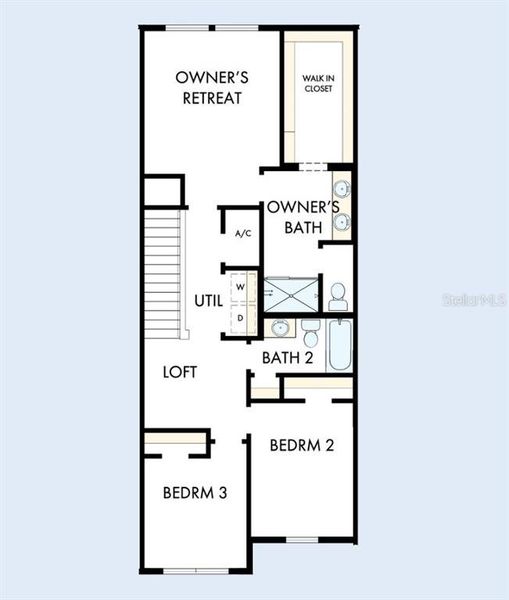 2D floor plan layout of this home in , Apollo Beach, FL (Image 4). 2D floor plan layout of this home in , Apollo Beach, FL (Image 4).
