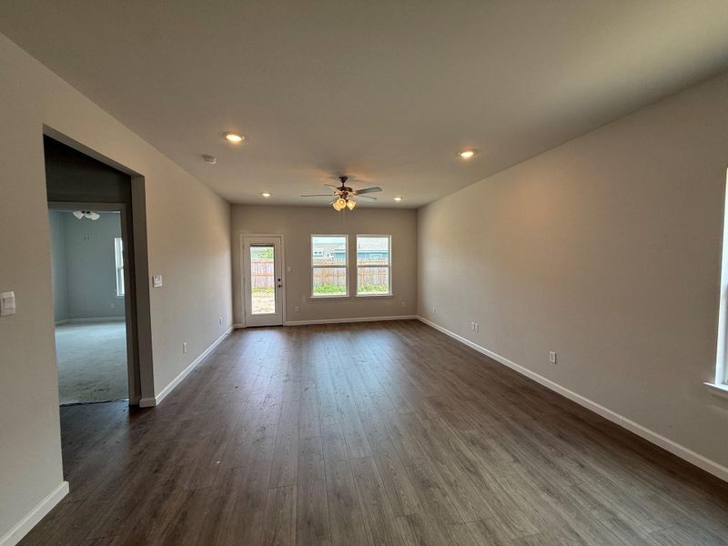Spacious, unfurnished interior of a new home in Midtown Reserve, College Station (Image 6).
