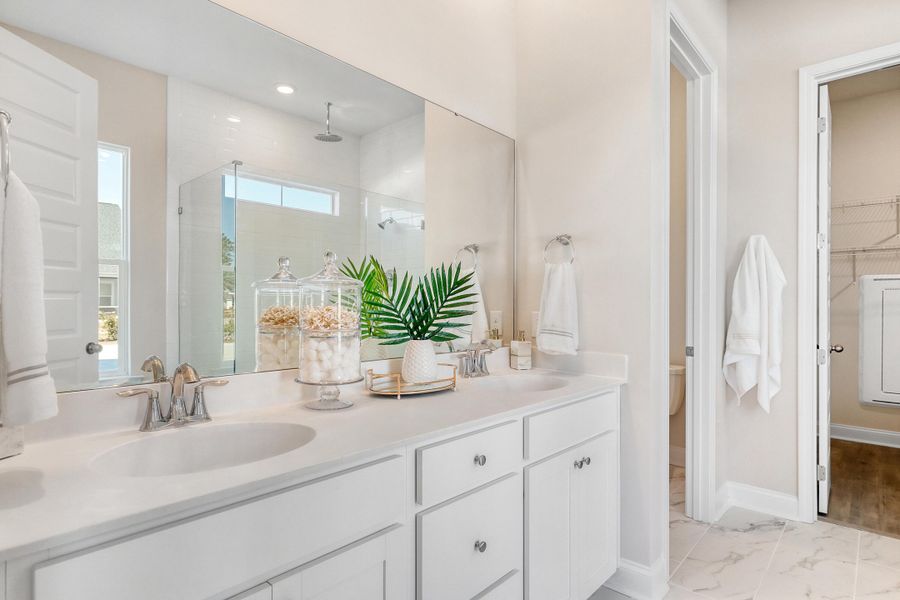 Furnished interior view inside a new home in Carnes Crossroads, Summerville (Image 6).