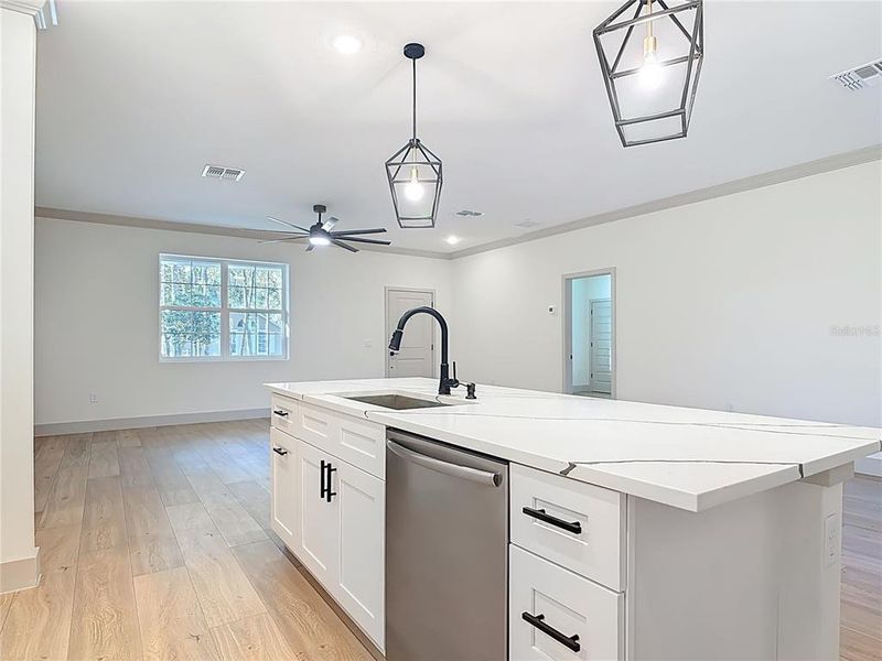 Furnished interior view inside a new home in , Lake Helen (Image 6). Furnished interior view inside a new home in , Lake Helen (Image 6).