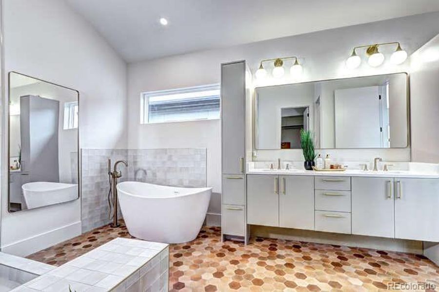 Furnished interior view inside a new home in , Englewood (Image 19). Furnished interior view inside a new home in , Englewood (Image 19).