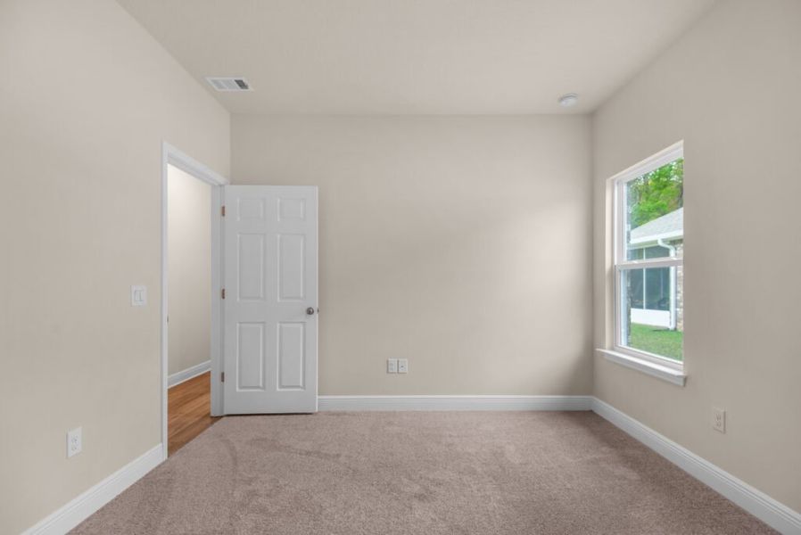 Representative unfurnished interior of a home built from the Rosemary by Holiday Builders in Sanborn Hill, Milton (Image 17). Representative unfurnished interior of a home built from the Rosemary by Holiday Builders in Sanborn Hill, Milton (Image 17).