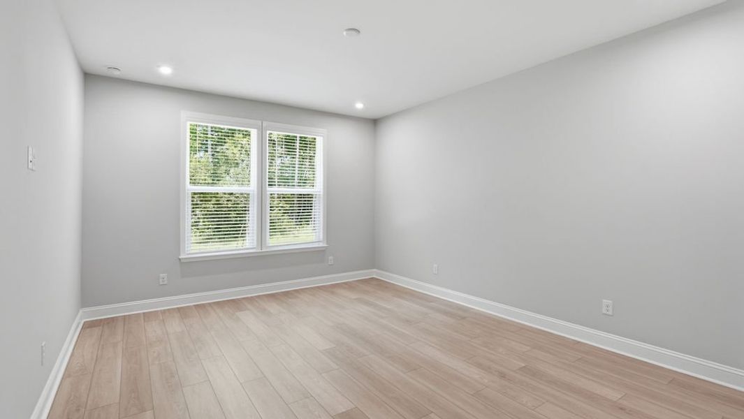 Spacious, unfurnished interior of a new home in Midpoint at New Riverside, Bluffton (Image 34). Spacious, unfurnished interior of a new home in Midpoint at New Riverside, Bluffton (Image 34).