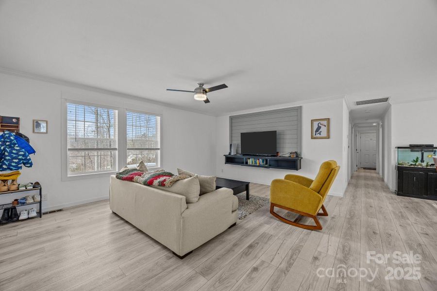 Furnished interior view inside a new home in , Candler (Image 25).