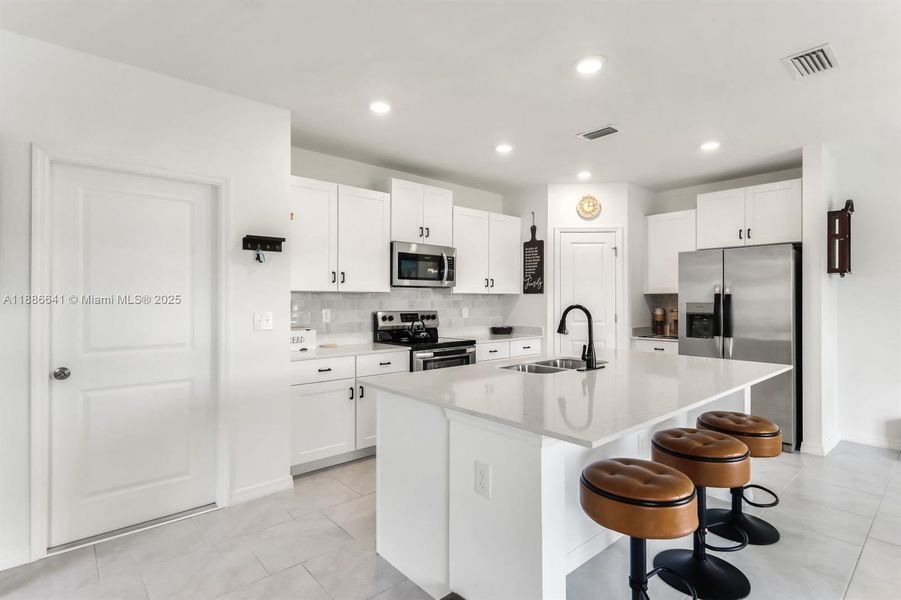 Furnished interior view inside a new home in , North Fort Myers (Image 14).