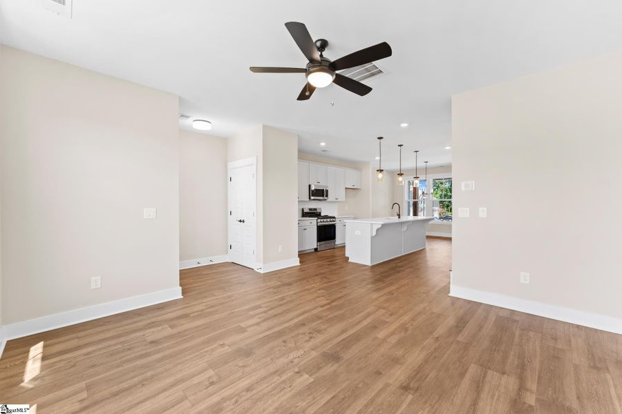 Spacious, unfurnished interior of a new home in Renaissance Place, Greenville (Image 12). Spacious, unfurnished interior of a new home in Renaissance Place, Greenville (Image 12).