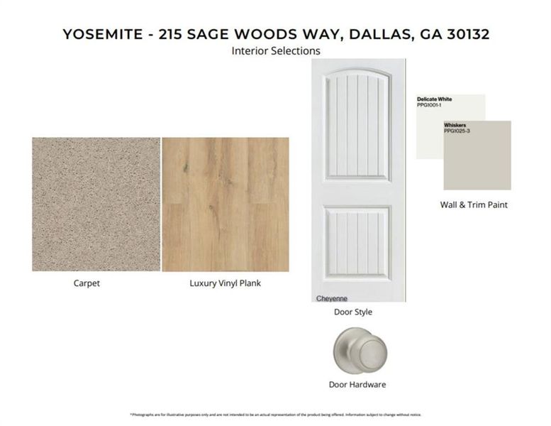 Sample of building materials used in homes in Sage Woods, Dallas (Image 4). Sample of building materials used in homes in Sage Woods, Dallas (Image 4).
