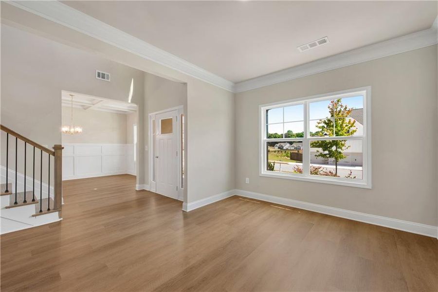 Spacious, unfurnished interior of a new home in Hidden Fields, Hoschton (Image 21).