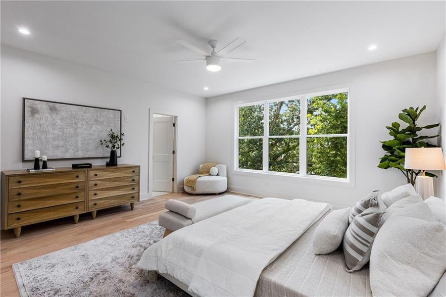 Furnished interior view inside a new home in , Smyrna (Image 24).
