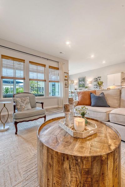 Furnished interior view inside a new home in Horizons at Summers Corner | 55+: The Estates, Summerville (Image 10).