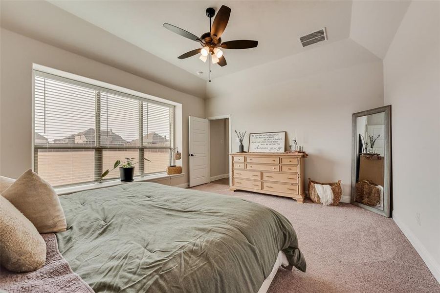 Furnished interior view inside a new home in Coyote Crossing, Godley (Image 13).