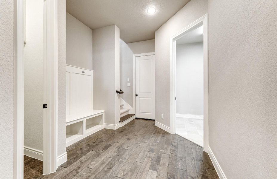 Spacious, unfurnished interior of a new home in The Woodlands Hills 65′, Willis (Image 44).