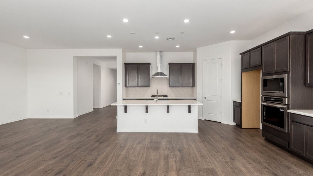 Furnished interior view inside a new home in Hacienda at Estrella, Goodyear (Image 7).