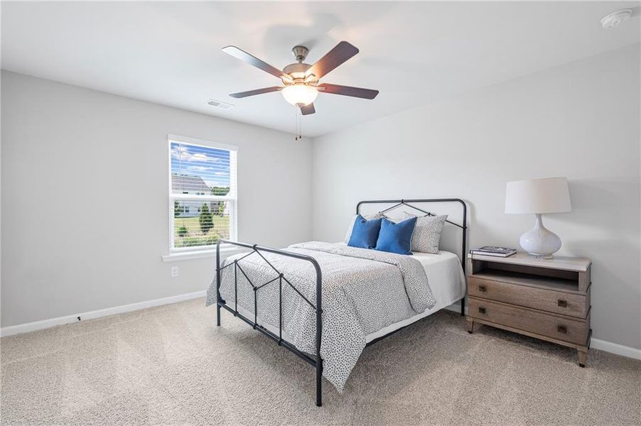 Furnished interior view inside a new home in Hawthorne Ridge, McDonough (Image 13).
