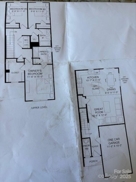 2D floor plan layout of this home in Bear Park, Hickory, NC (Image 3).