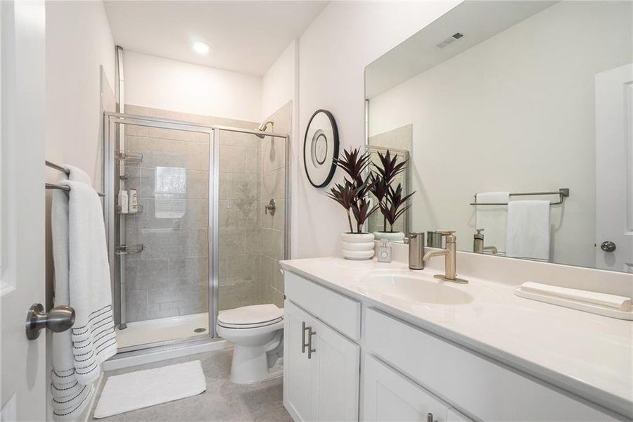 Furnished interior view inside a new home in , Loganville (Image 12).