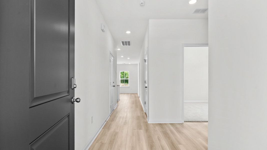 Representative furnished interior of a home built from the Boynton III by DRB Homes in Chestnut Farms, Longs (Image 6).
