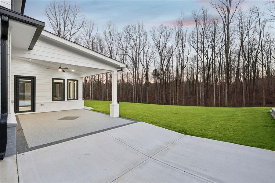 Exterior details and patio area of a home in , Auburn (Image 38). Exterior details and patio area of a home in , Auburn (Image 38).