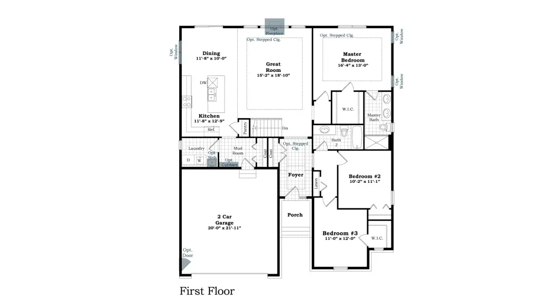 2D floor plan layout for the The Kensington by Norfolk Homes in Offsite Builds Southern Michigan, Ann Arbor, MI (Image 5). 2D floor plan layout for the The Kensington by Norfolk Homes in Offsite Builds Southern Michigan, Ann Arbor, MI (Image 5).