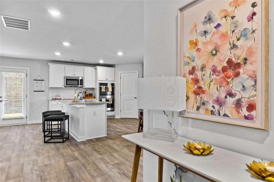 Furnished interior view inside a new home in Southern Hills, McDonough (Image 8).