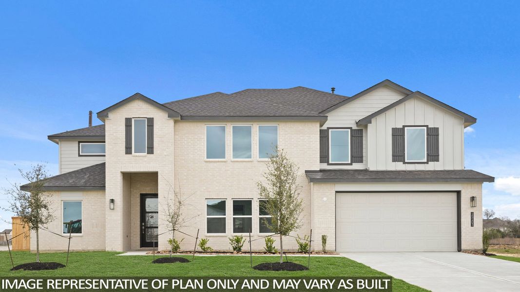 Image 22 representing the E60F by D.R. Horton in Riverside Estates, Mont Belvieu, TX.