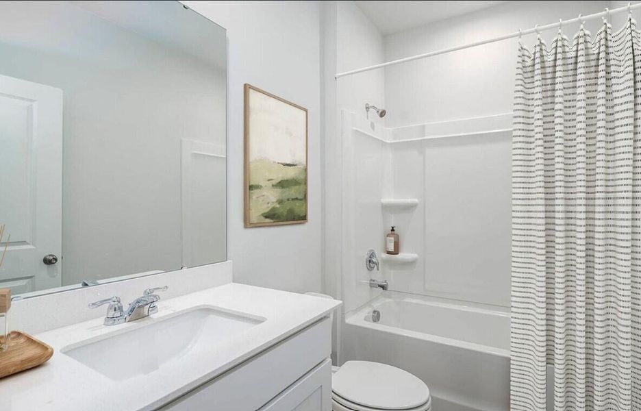 Furnished interior view inside a new home in Bradford Pointe, Summerville (Image 6).