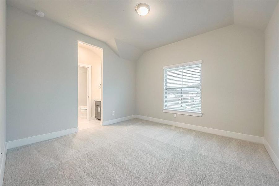 Bedroom 2 includes a hollywood bath; its own vanity and shared tub/shower.