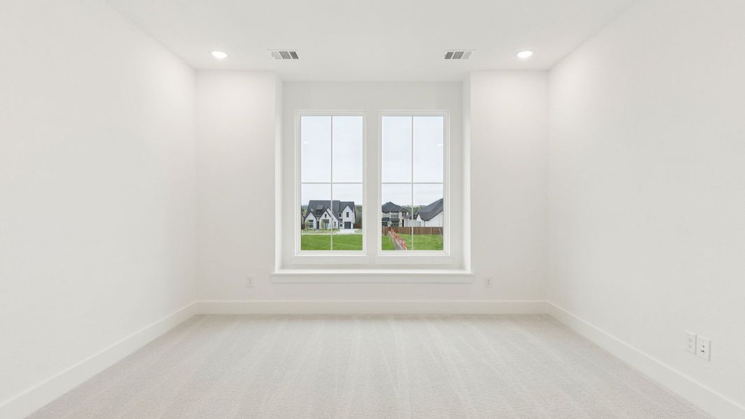 Representative unfurnished interior of a home built from the Reese by Southgate Homes in Windsong Ranch 71' Series, Prosper (Image 32). Representative unfurnished interior of a home built from the Reese by Southgate Homes in Windsong Ranch 71' Series, Prosper (Image 32).