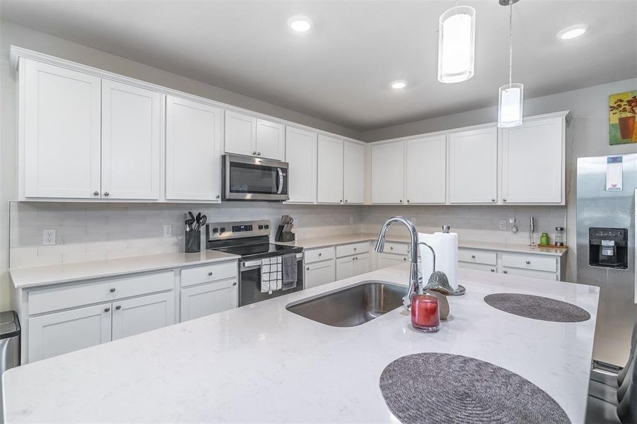 Furnished interior view inside a new home in , St. Cloud (Image 9).