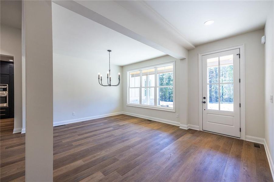 Spacious, unfurnished interior of a new home in , Dallas (Image 45).