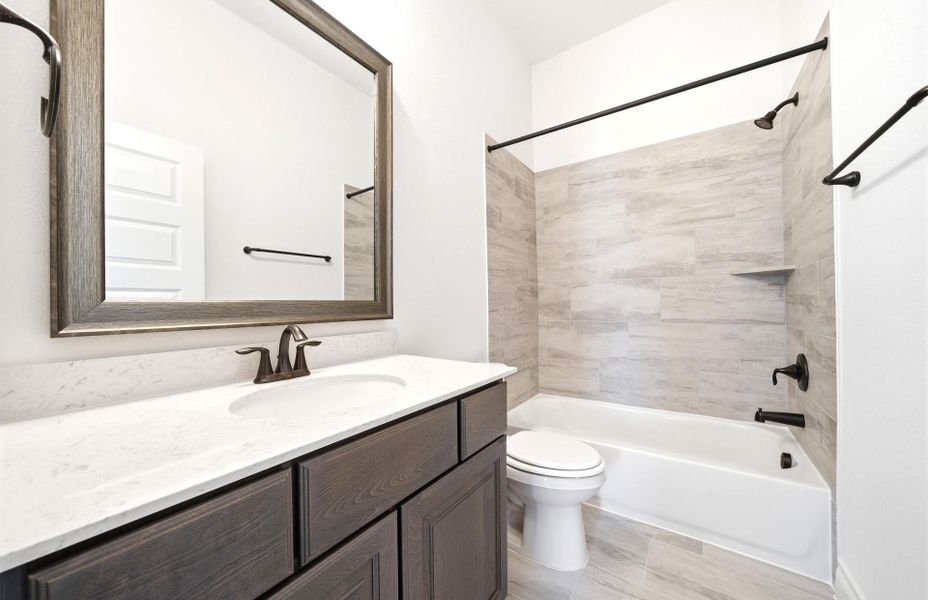 Furnished interior view inside a new home in , Cypress (Image 28).