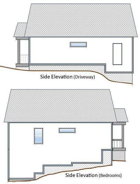 Exterior rendering of this home design in , Cartersville, GA (Image 3).