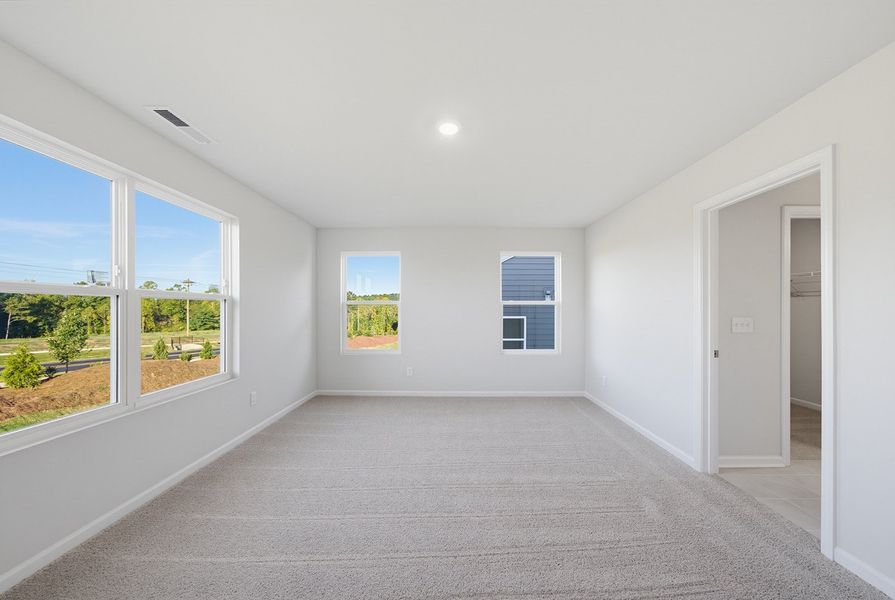 Spacious, unfurnished interior of a new home in Sweetbrier, Durham (Image 24). Spacious, unfurnished interior of a new home in Sweetbrier, Durham (Image 24).