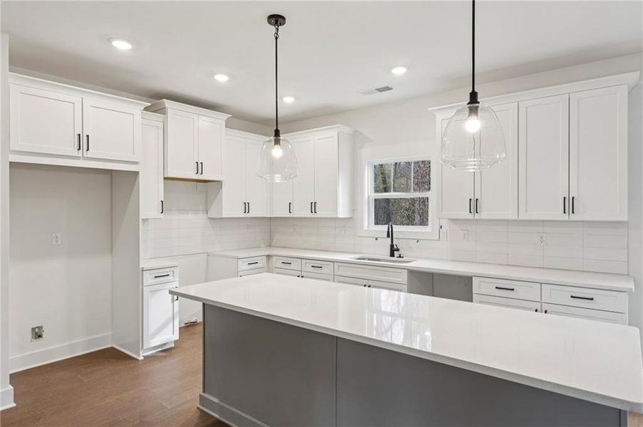 Furnished interior view inside a new home in , Decatur (Image 5).